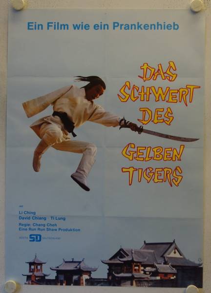 Triple Irons original release german movie poster